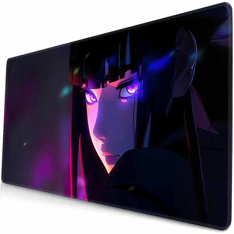 Anime Domineering Grils MouseMat Overwatch Gamer Cool Mouse Pad Purple Gamer Cabinet Large Non-Slip Mousepad Keyboard Mat