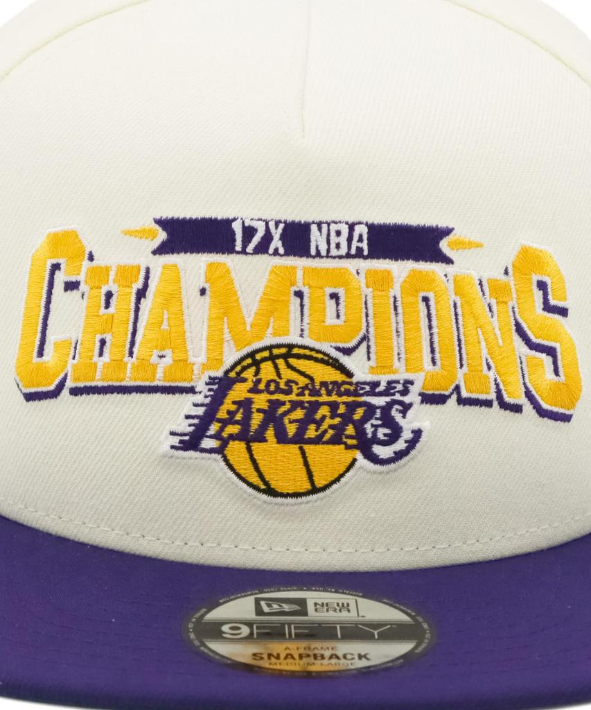 [New Era] Boné 9FIFTY-A NBA LOL Cromado LIVRE 950AF CAMPEÃO NBA LOSLAK CHR DPUR