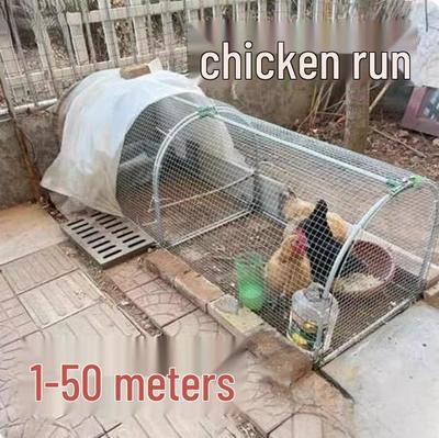 Mobile Free-Range Chicken Tunnel & Walk-Through Coop