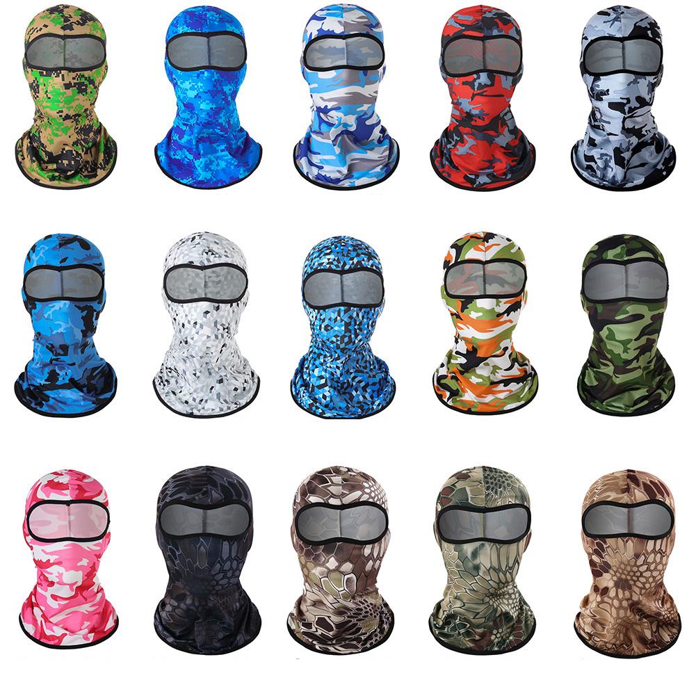 Motorcycle Mask Cycling Balaclava Full Cover Face Mask Hat Balaclava Quick Dry Lycra Ski Neck Summer Sun Ultra UV Protection