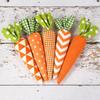 Soft Fabric Easter Carrot Ornaments High Quality Fabric Carrot Decorations  Party Favors