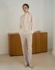 GIEMAR Semi Boot Cut Slacks Beige