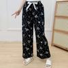 Cotton Silk Pajama Pants for Women, New Summer Style, Thin Cotton Casual Pants, Can Be Worn Outside, Large Size Home Pants
