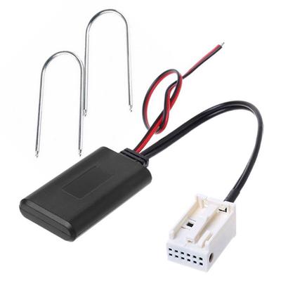 New 12Pin Module Wireless Radio Stereo AUX-IN Audio Adapter For Peugeot 207 307 407 308 Citroen C2 3 RD4