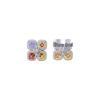 2026 Zirconia Flower Stud Earrings: Ultra-Sparkling, Silver Needle, Fresh Sweet Style, Light Luxury Jewelry