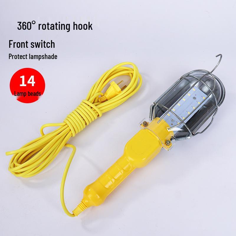 Handheld Putty Detection & Polishing Light for Construction Sites