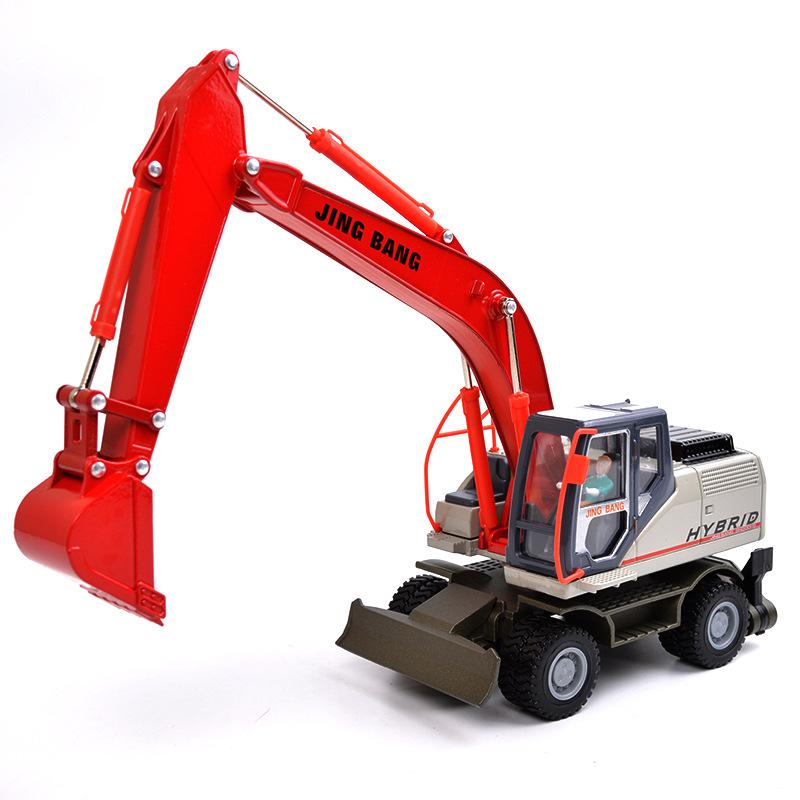 

Изысканный подарок 1:50 Модель экскаватора из сплава, Коллекция машин для литья под давлением, Детская игрушечная машинка B262