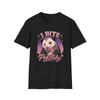 I Bite Politely Possum Unisex T-Shirt | Cute Retro Opossum Design