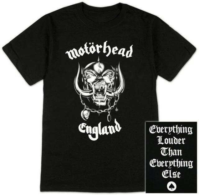 New Authentic Motorhead England War Pig Heavy Metal Ace of Spades Band T-Shirt M