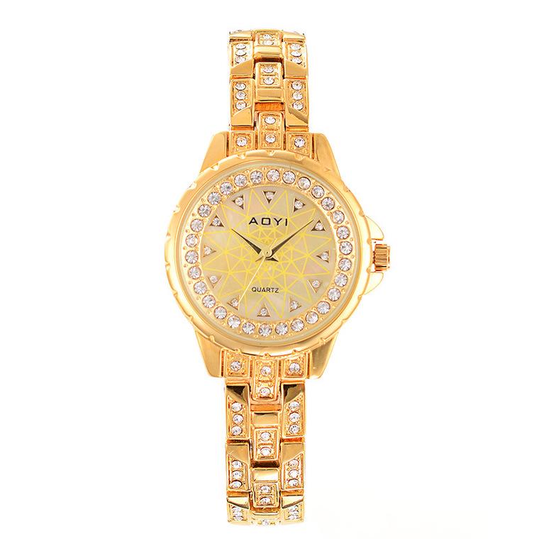 Buy Ou Yi Pin Watch Highgrade Linked List Alloy Quartz Watch Simple Rhinestones Female Watch at