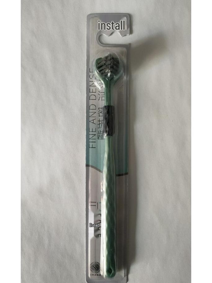 

Трехсторонняя зубная щетка с мягкой щетиной и медными минералами для взрослых - Высококлассная чистка