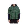 Adidas Originals Trefoil Logo Print Zip-Up Reversible Jacket Men Jacket Green FS8917