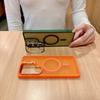 For Magsafe Camera Fold Stand Holder Bracket Phone Case For Samsung S26 S25 FE Ultra Plus A17 A26 A16 A56 Stand Magnetic Cover