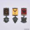 Final Fantasy XIV Eorzea Three Nations Medal-Style Brooch Set