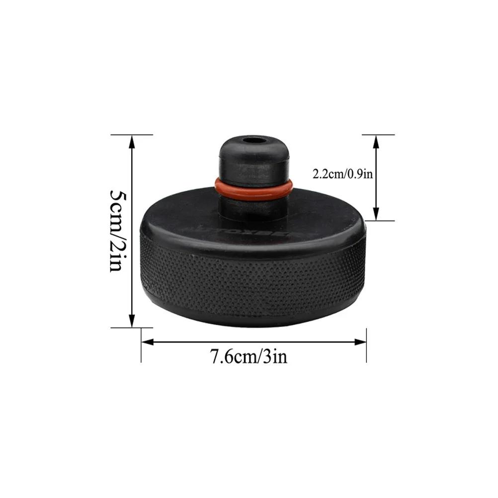 Universal Car Jack Rubber Pads Lift Jack Stand Pad Floor Slotted Car Jack Rubber Pad Frame Protector Adapter Jacking Tool 1pcs