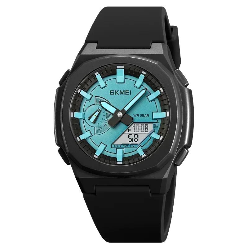 SKMEI 2091 Waterproof Men Countdown Chrono Wriswatch 5 Alarms Date Clock Reloj Hombre with Japan Digital Movement Sport Watches