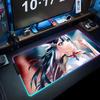 Setsuna yuki Mauspads RGB Gaming-Mauspad Großes LED-Pad PC-Schreibtischunterlage Leuchtendes Mauspads Große Tastaturmatten Tischteppich Mit Hintergrundbeleuchtung