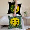 Luxury Smile C-Cpfm Cushion Cover Anti-dustmite Pillowcase Invisible Zipper Silky Short Plush Sofa Cushion Cover