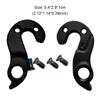 Pack of 2 Tail Hook Handy Installation Cycling Accessories Rear Clasp Upgraded Fittings Transmission Supplies Derailleur Hanger