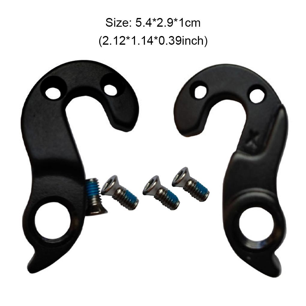 Pack of 2 Tail Hook Handy Installation Cycling Accessories Rear Clasp Upgraded Fittings Transmission Supplies Derailleur Hanger