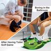1SET Toilet Golf Scene Leisure Entertainment Sports Toys Toilet Mini Set
