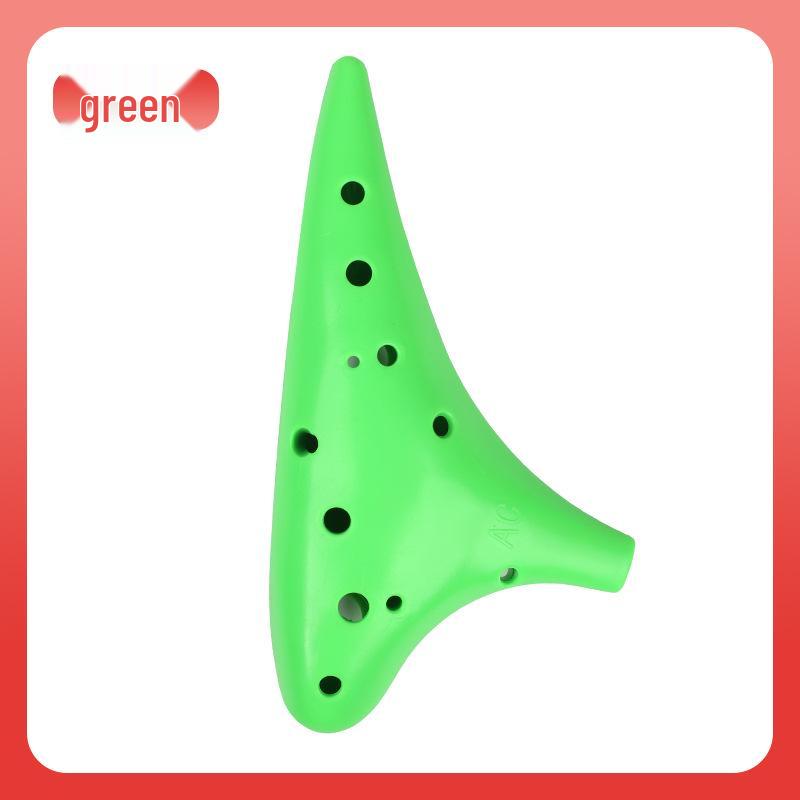 12-Hole Alto C Tone Resin Ocarina for Students