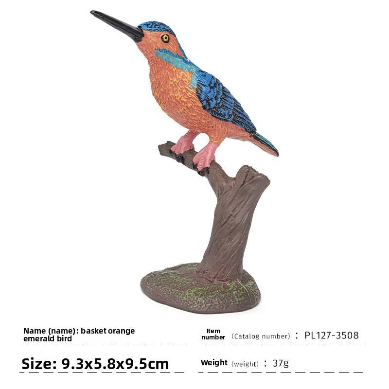 Realistic Bird Model Pvc Owls Eagles Parrots And Woodpeckers For Childrens Educational Decor