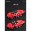 1/32 Ferrari SP3 Daytona Legierung Sportwagen Modell Druckguss Metall Rennfahrzeuge Automodell Sound Licht Simulation Sammlung Kinderspielzeug Geschenk