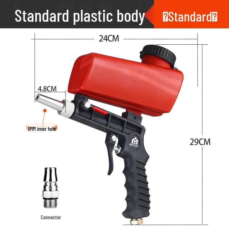 Tianfeng Handheld Pneumatic Sandblasting Gun - Rust Remover & Metal Refurbisher