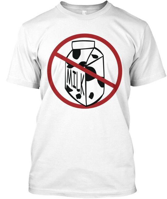 No Milk T-Shirt Made in the USA Size S to 5XL 4XL