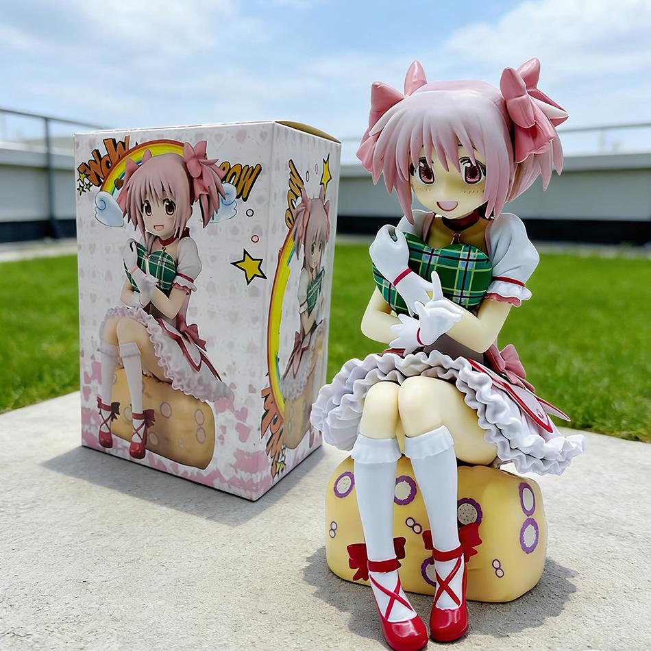 Gifts Puella Magi Madoka Magica Kaname Madoka Anime Character Models Figurines Desktop Ornaments Exquisite Toy Collection Otaku