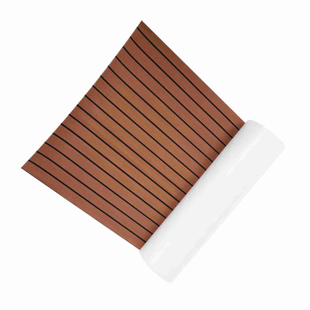 Tmavě hnědá EVA teakový palubkový plech Podlaha lodi Vhodné pro jachtu