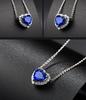 Lindon Classic Jewelry Necklace with Heart-shape Zircon Pendant For Women Wedding Party Gifts