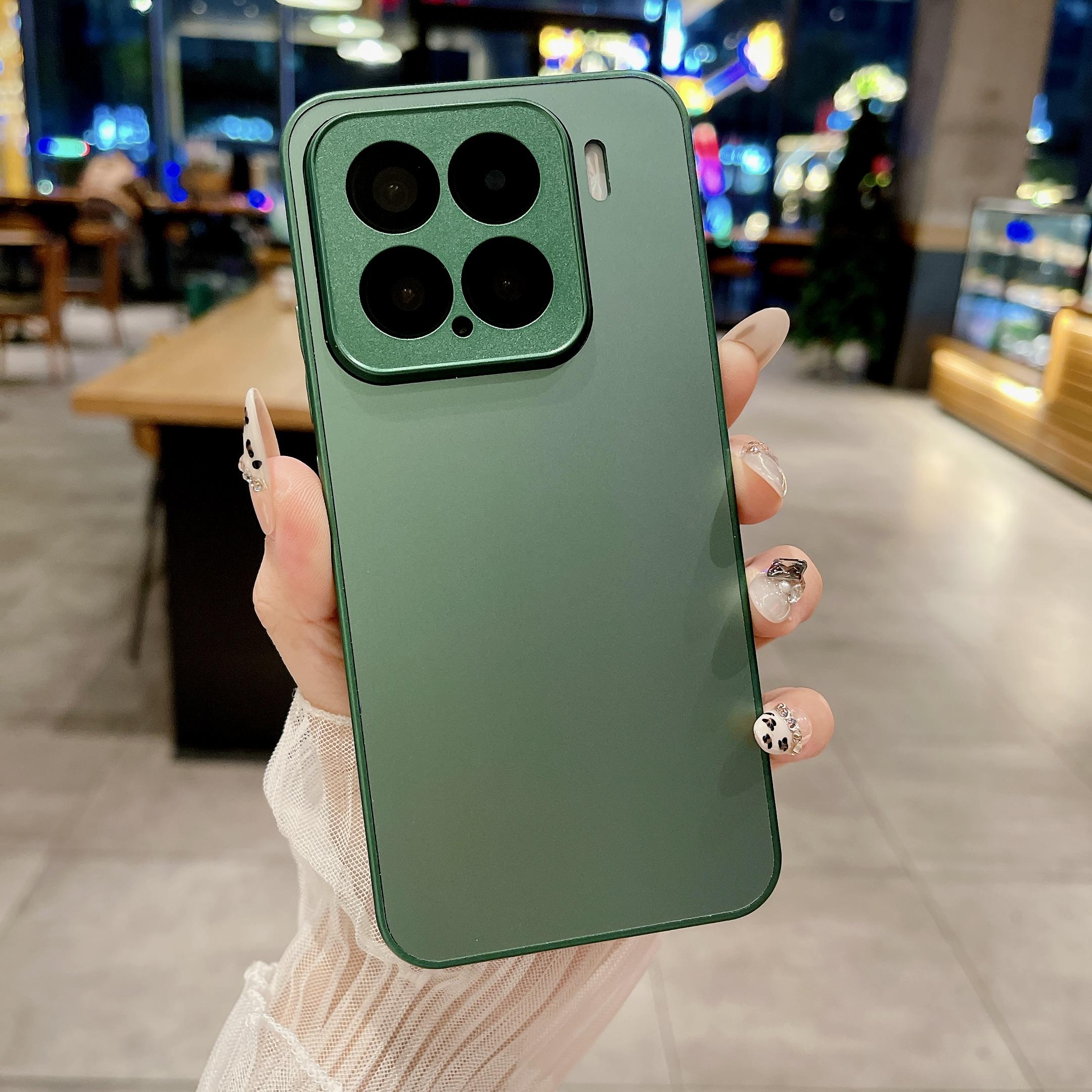 

Fashion Tempered Glass Matte Case For Xiaomi Mi 15 Pro 14 13 12 11 Ultra 10 Mix 4 Civi 4 3 Redmi K80Pro K70 K60 Shockproof Cover For XiaoMi 15