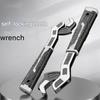 Adjustable Wrench Professional Shifters Spanner Wide Jaw Tool with Wide Calibers Opening for Household