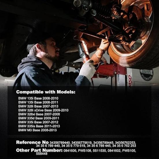 34356789440 + 34356789445 Front and Rear Brake Pad Wear Sensor 2