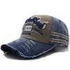 Hot Sale Unisex Washed Cotton Vintage Cap Letter Embroidery Baseball Cap Men And Women Outdoor Sports Hats
