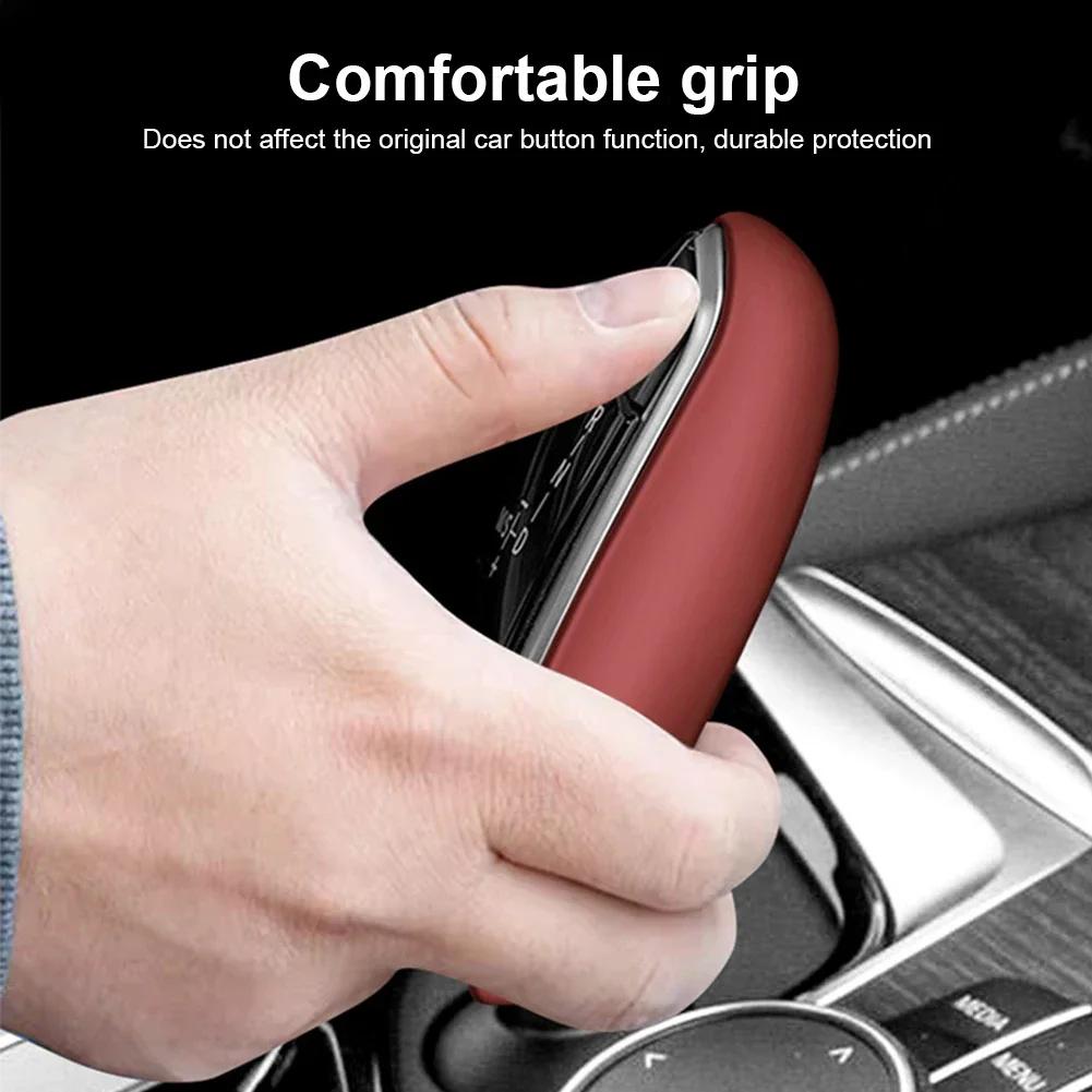 Volan pe stânga ABS Negru Roșu Trim Capac Manetă Schimbător Console Centrale Pentru BMW G30 G31 G01 G02 G32 Seria 5 X3 X4 6GT