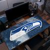 Seahawks Mouse Pad, Large Gaming Desk Mat, Non-slip XXL Mousepad for Laptop & Tablet, Mini PC Playmat with Stitched Edges