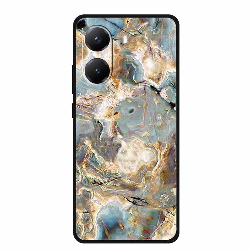 Funda For Poco X7 Pro Cases Marble Painted Silicone Back Cover for Poco X7 Pro Protective Shockproof Cool Capa Poco X7Pro Bumper