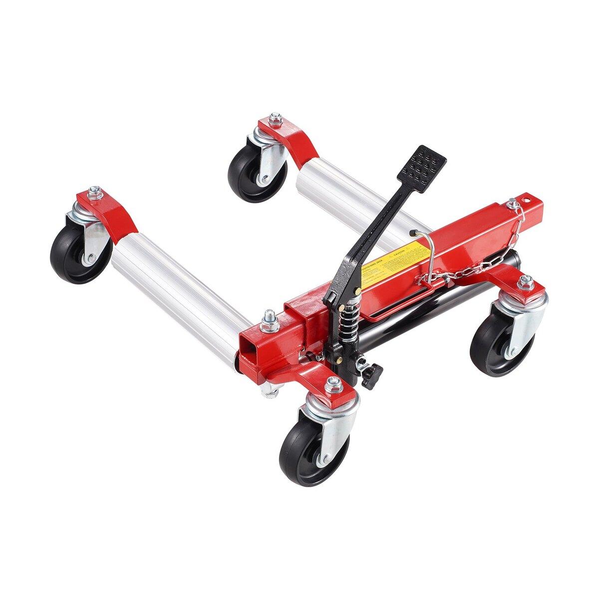 Chariot de Roue Robuste Positionnement de Véhicule Pneu Levage de Voiture 1500 Lbs Pack de 2