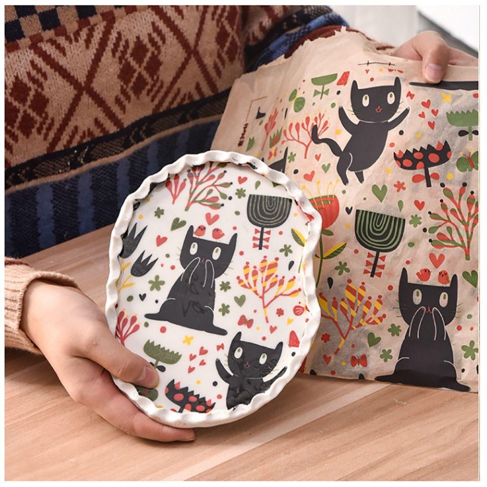 Colored Flower Pottery Clay Transfer Paper Cartoon Ceramic Coloring Paper  Pottery Making