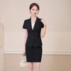 Women's Short Sleeve Professional Suit Set