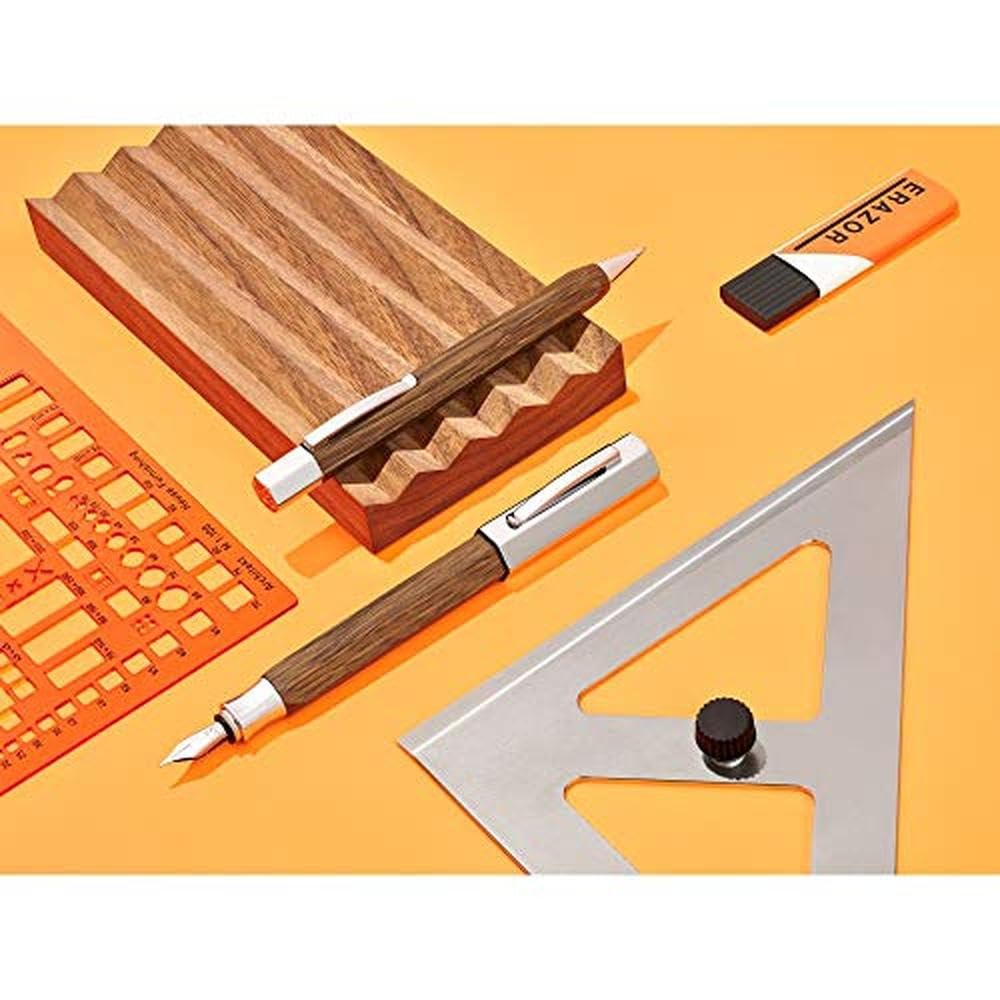 Ondro Wood Ballpoint Officially Imported Faber-Castell Pen, Oil-Based, 147508,