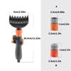 Efficient Pool Cleaning Tool Comfortable Grip Brush Handheld Pool Cleaner Brush for Home and Public Swimming Area