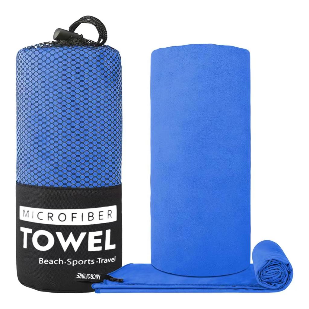 3pcs Microfiber Quick Dry Towel Set With Storage Bag,Sports Bath Gym Towel,Absorbent Bath Towel,Travel Swimming Camping Beach