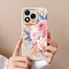 Case For Honor 400 Lite Candy Painted Flowers Phone Cover Soft Liquid Silicone Upgrade Camera Protection Shockproof Back Covers