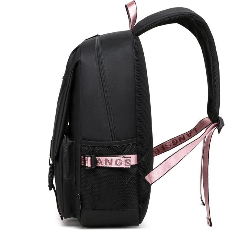 Schoolbag new business fashion backpack Korean version fashion trend backpack school bag college student large capacity backpack