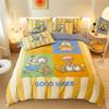 Home Anime M-Minions 3D Digital Print Bedding Set,Cartoon Duvet Cover and Pillowcases 75*50 for Adult and Children Luxury Gifts