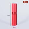8ml Metal Aluminum Refillable Perfume Bottle Cosmetic Spray Mini Portable Empty Refill Jar Travel Liner Glass Tool
